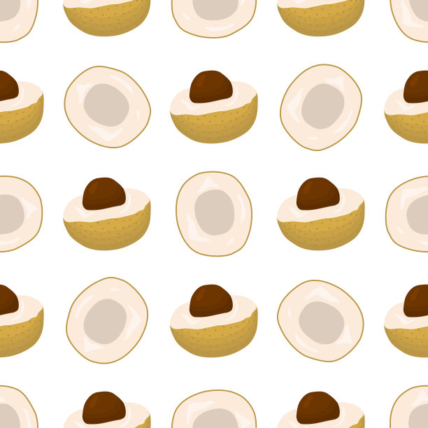 主题上大色无缝龙眼图片下载