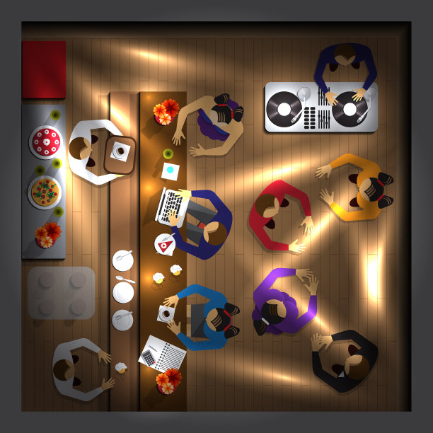 在夜总会跳舞的人们图片下载