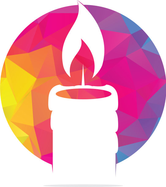 蜡烛标志设计图片下载