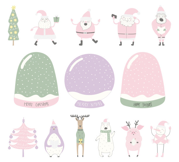 里面有雪花的球形玻璃器的创造者图片下载