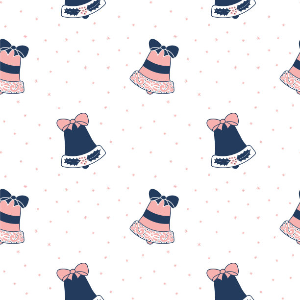 无缝的圣诞图案图片下载