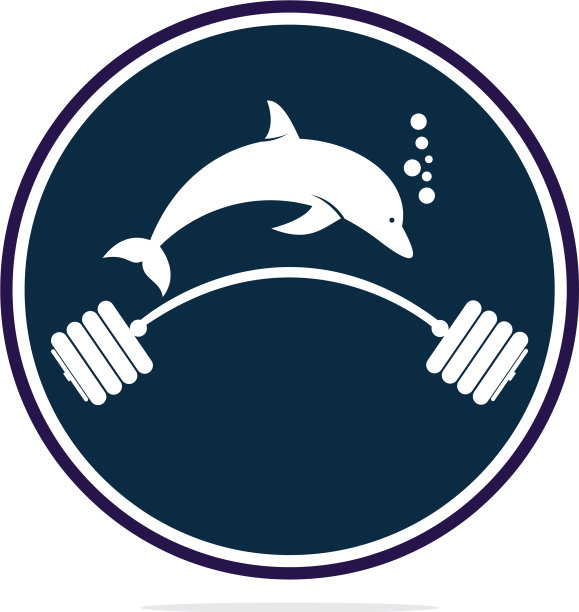 海豚的健康标志图片下载