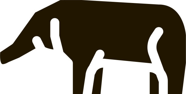 犀牛图标符号图片下载