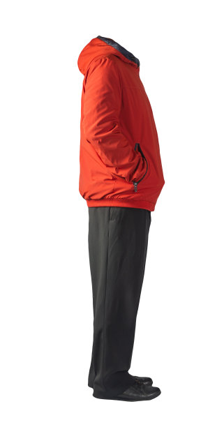 男夹克，裤子和皮鞋孤立在白色背景。图片下载