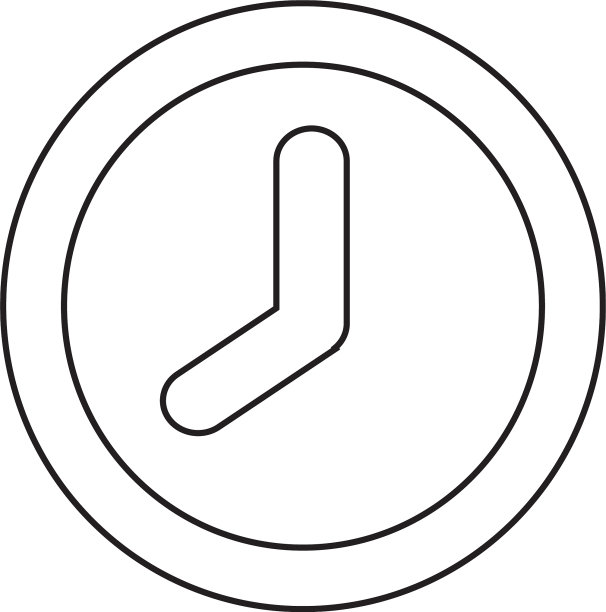 时钟图标符号图片下载