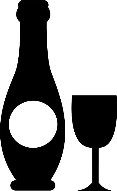 含酒精的饮料图标图片下载