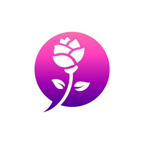 玫瑰聊天标志图片下载