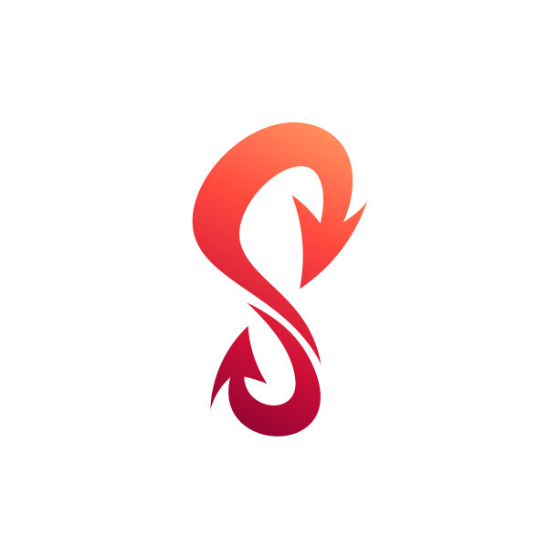 字母S箭头Logo图片下载