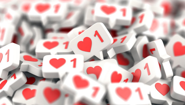 社交媒体通知像图标图片下载