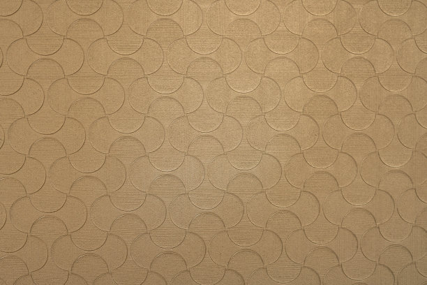 褐色壁纸，带有金色的鱼鳞图案。图片下载