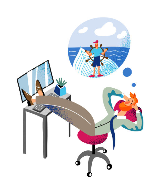 上班的人想坐游艇图片下载