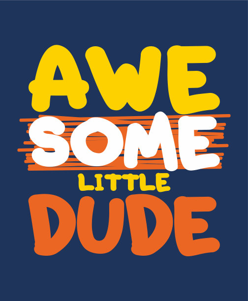 很棒的t恤排版图片下载