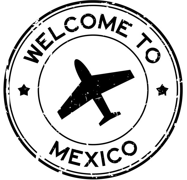 Grunge black欢迎来到墨西哥图片下载