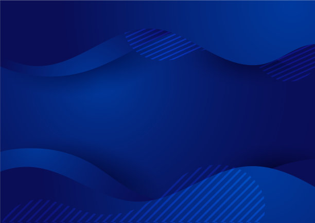 摘要现代蓝色梯度液体波图片下载