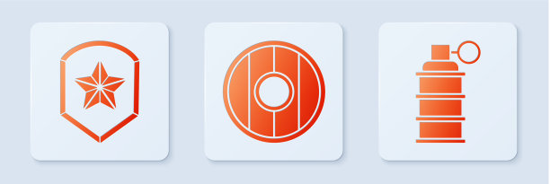 周围设置木盾警徽和手图片下载