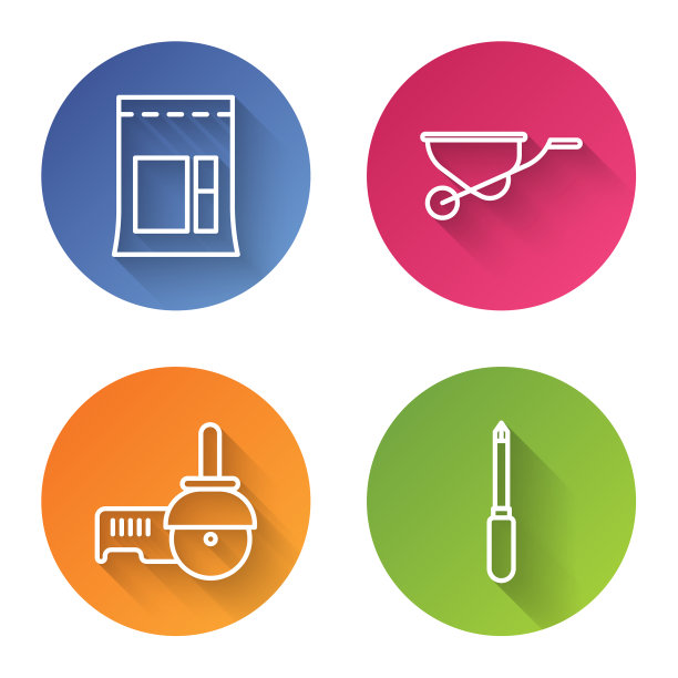 设线水泥袋手推车角磨机图片下载