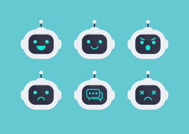 机器人头像情感集图片下载