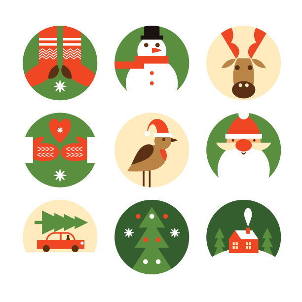 设置圣诞象征图片下载