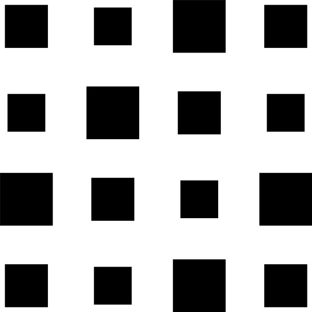 4 × 4立方体正方形几何排列正方形图片下载