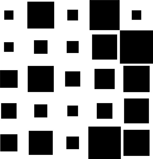 5x5立方方阵几何排列方阵图片下载