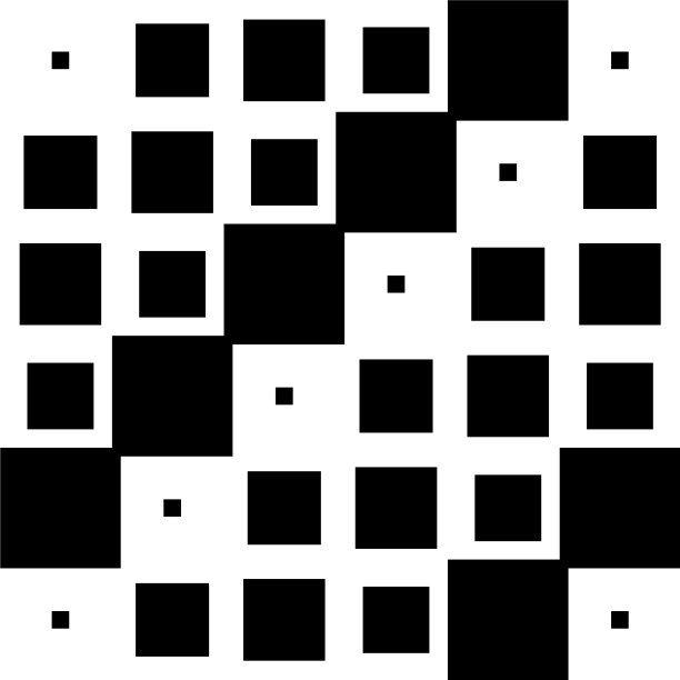 6x6立方方阵几何排列方阵图片下载