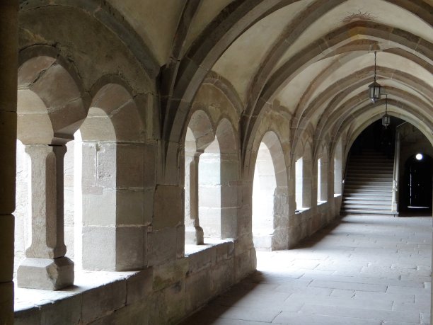 基督教，中世纪，修道院，修道院图片下载