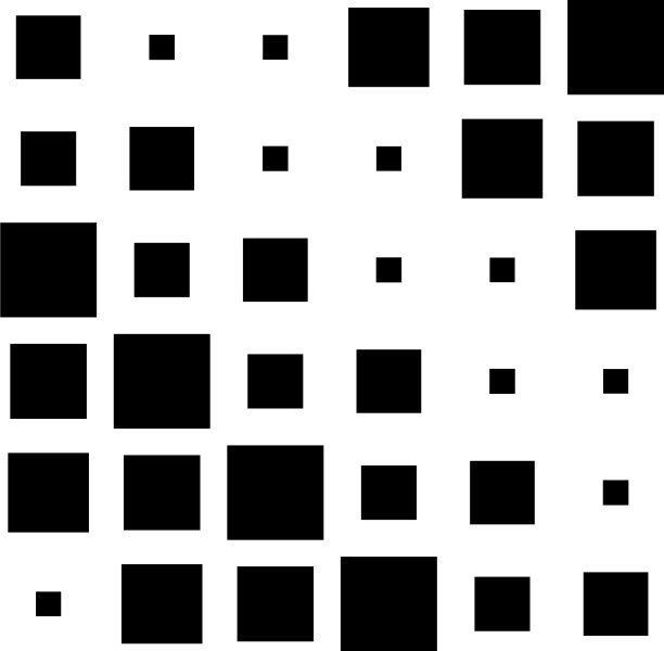 6x6立方方阵几何排列方阵图片下载