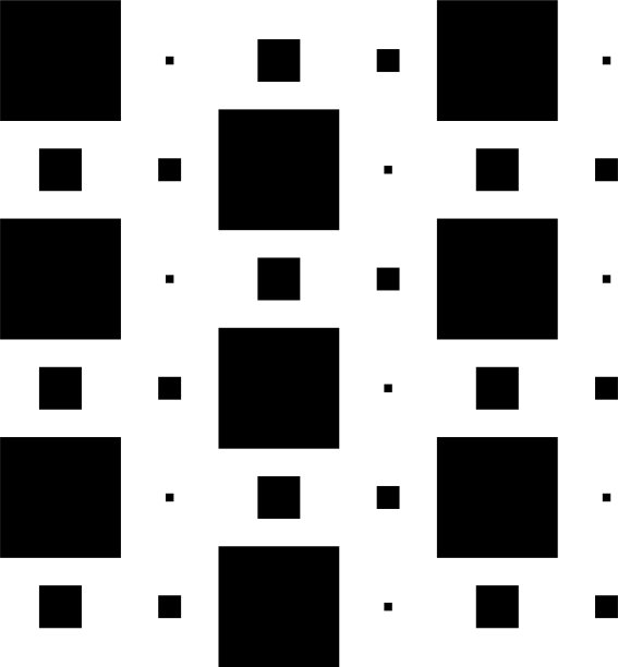 6x6立方方阵几何排列方阵图片下载