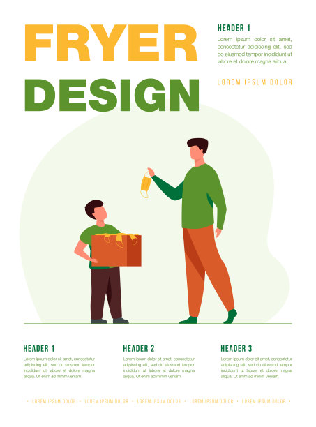 男人和男孩把面膜放进盒子里图片下载