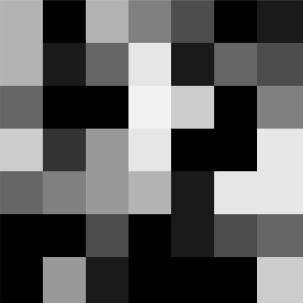 7x7立方方阵几何排列方阵图片下载