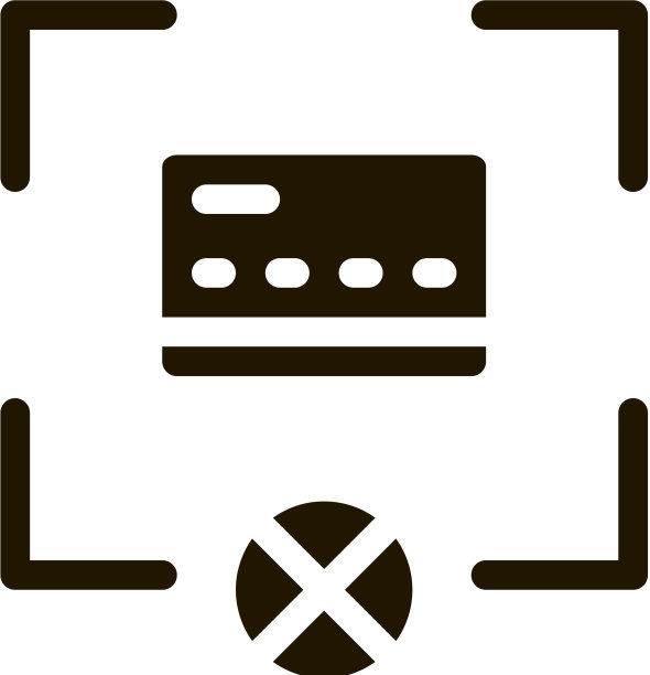 信用卡目标图标符号图片下载