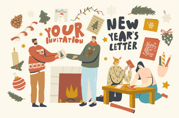 男性和女性角色创造和给予图片下载