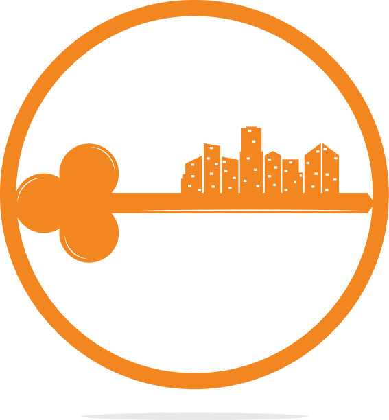 房地产简单关键标志模板图片下载