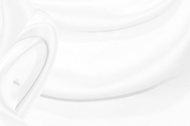 美丽在柔软的白色丝光抽象线条织物背景图片下载