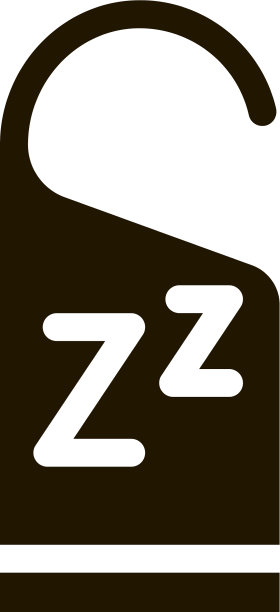 酒店处理标签ZZZ图标图片下载