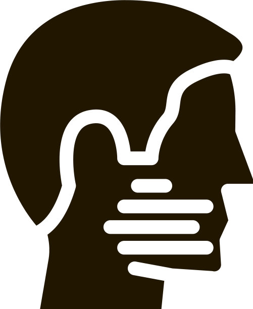 人类面部刚毛图标图片下载