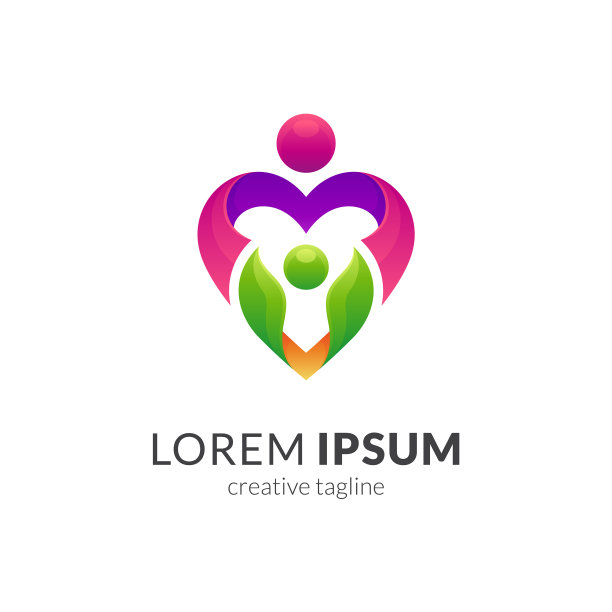 爱家庭的标志图片下载