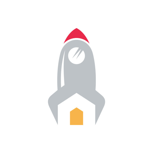 火箭房子的标志图片下载