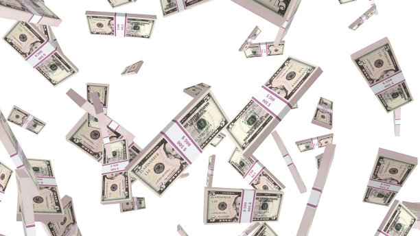 5美元钞票飞图片下载