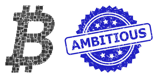 纹理雄心勃勃的邮票印章和方点图片下载