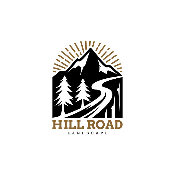 山路标志图片下载