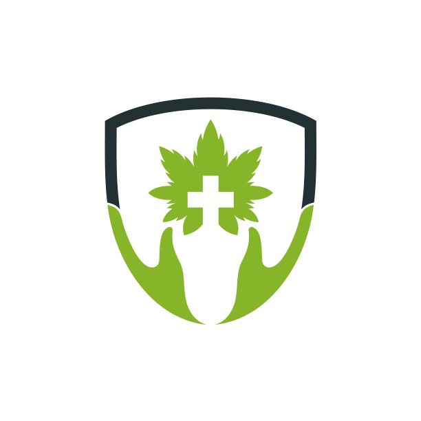 大麻叶标志图片下载