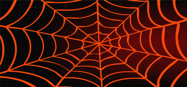 蜘蛛网红色背景图片下载