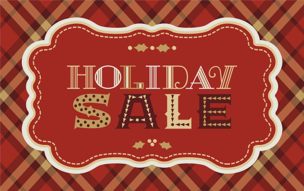 假日季特价单色图标图片下载