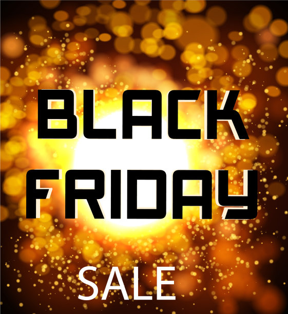 黑色星期五促销背景爆炸图片下载
