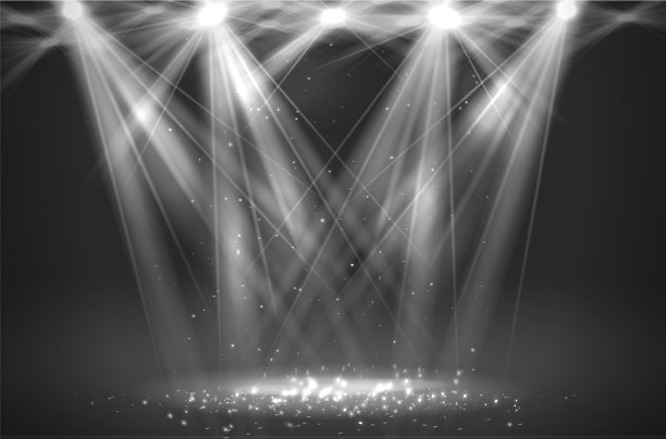 聚光灯下的背景图片下载
