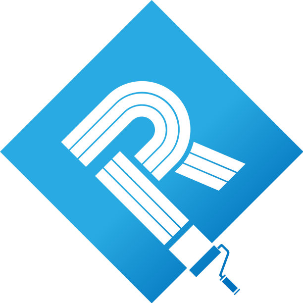 油漆标志字体设计概念图片下载