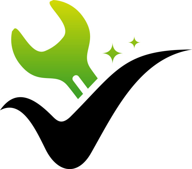 服务检查标志设计概念扳手检查图片下载