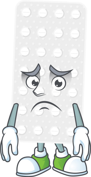 卡通图片药丸愁眉苦脸图片下载