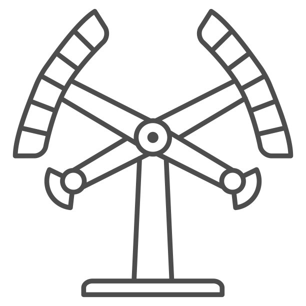 骑双锤细线图标，骑的概念，吸引Kamikaze标志在白色的背景，吸引摆图标轮廓风格的移动概念和网页设计。矢量图形。图片下载